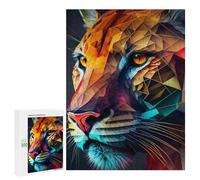 500 PCS Rompecabezas para Adolescentes Tiger Bold and Majestic Rompecabezas para Adultos Juguetes Antiestrés Desafío Difícil Cumpleaños