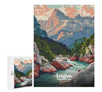 500 PCS Rompecabezas para Adolescentes Triglav National Park, Slovenia Rompecabezas Juegos Relajantes Desafío Difícil Desafiante De Completar 500 PCS