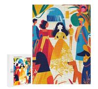 500 PCS Rompecabezas para Adolescentes Vivid Fauvist Vision of Las Meninas Rompecabezas para Adultos Juegos Divertidos Regalo De Cumpleaños Cumpleaños Y Navidad 500 PCS