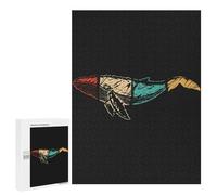 500 PCS Rompecabezas para Adolescentes Whale Fish Rompecabezas Juegos Relajantes Pero Divertidos Y Humorísticos Cumpleaños Y Navidad 500 PCS