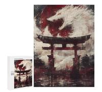 500 PCS Rompecabezas para Adolescentes White Wolf Spirit Gate Rompecabezas para Adultos Juguetes Antiestrés Desafío Difícil Cumpleaños