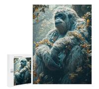 500 PCS Rompecabezas para Adolescentes Yeti in The Forest Rompecabezas para Adultos Juego Práctico Difícil Interacción Entre Padres E Hijos 500 PCS