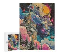 500 PCS Rompecabezas para Adultos Abstract Space Rompecabezas para Adultos Juegos Relajantes Corte De Precisión Cumpleaños Y Navidad 500 PCS