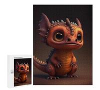 500 PCS Rompecabezas para Adultos Adorable Baby Dragon Artwork Rompecabezas para Adultos Juguete Decoración De Pared Decoración del Hogar 500 PCS