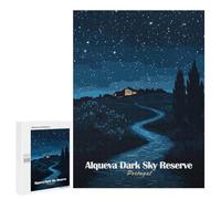 500 PCS Rompecabezas para Adultos Alqueva Dark Sky Reserve Rompecabezas para Adultos Juegos De Relajación Regalos para Mujeres Regalos De Cumpleaños 500 PCS