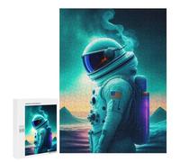 500 PCS Rompecabezas para Adultos Astronaut Adventures Rompecabezas para Adultos Juegos Relajantes Corte De Precisión Cumpleaños Y Navidad 500 PCS