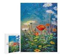 500 PCS Rompecabezas para Adultos Bouquet of Sunflowers Rompecabezas para Adultos Juegos Relajantes Corte De Precisión Cumpleaños Y Navidad 500 PCS