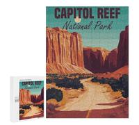 500 PCS Rompecabezas para Adultos Capitol Reef National Park Rompecabezas para Adultos Juegos Familiares Regalos para Mujeres Interacción Entre Padres E Hijos 500 PCS