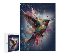 500 PCS Rompecabezas para Adultos Colibri Painting Rompecabezas para Adultos Juguete Decoración De Pared Decoración 500 PCS