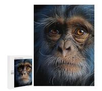 500 PCS Rompecabezas para Adultos Cool Chimpanzee Portrait Rompecabezas para Adultos Juguete Decoración De Pared Decoración 500 PCS