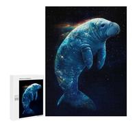 500 PCS Rompecabezas para Adultos Cosmic Manatee Rompecabezas para Adultos Juegos Relajantes Corte De Precisión Cumpleaños Y Navidad 500 PCS