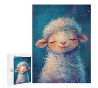 500 PCS Rompecabezas para Adultos Cute Whimsical Sheep Rompecabezas para Adultos Juguetes De Bricolaje Decoración del Hogar Difíciles Y Desafiantes 500 PCS