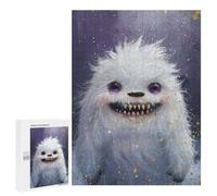 500 PCS Rompecabezas para Adultos Cute Yeti Monster Rompecabezas para Adultos Juegos Familiares Regalos para Mujeres Interacción Entre Padres E Hijos 500 PCS
