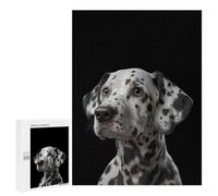 500 PCS Rompecabezas para Adultos Dalmatian Dog Portrait Rompecabezas para Adultos Juego De Ingenio Pero Divertidos Y Regalos Humorísticos para Amigos Y Familiares 500 PCS