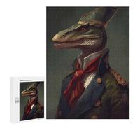 500 PCS Rompecabezas para Adultos Dinosaur Velociraptor Rompecabezas para Adultos Juguetes De Bricolaje Decoración del Hogar Difíciles Y Desafiantes 500 PCS