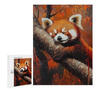 500 PCS Rompecabezas para Adultos Dreaming Red Panda Rompecabezas para Adultos Juguete Decoración De Pared Decoración del Hogar 500 PCS