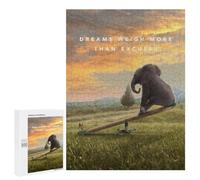 500 PCS Rompecabezas para Adultos Dreams Weigh More Juego Familiar De Rompecabezas Análisis Y Lógica Interacción Entre Padres E Hijos 500 PCS