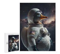 500 PCS Rompecabezas para Adultos Duck in Space Suit-1 Juego Familiar De Rompecabezas Análisis Y Lógica Interacción Entre Padres E Hijos 500 PCS