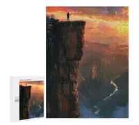 500 PCS Rompecabezas para Adultos Edge of The World Rompecabezas para Adultos Juegos Familiares Regalos para Mujeres Interacción Entre Padres E Hijos 500 PCS