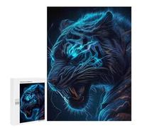500 PCS Rompecabezas para Adultos Electric Tiger Roar -5 Rompecabezas Juguetes Antiestrés Regalos para Mujeres Difíciles Y Desafiantes 500 PCS