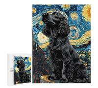 500 PCS Rompecabezas para Adultos English Cocker Spaniel Rompecabezas para Adultos Juguetes Antiestrés Una Obra De Arte Difícil Y Desafiante 500 PCS