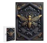 500 PCS Rompecabezas para Adultos Golden Honey Bee Rompecabezas para Adultos Juegos Familiares Regalos para Mujeres 500 PCS