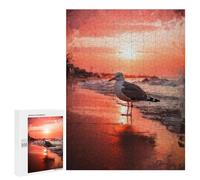 500 PCS Rompecabezas para Adultos Golden Light Lonely Bird Rompecabezas para Adultos Juguetes Antiestrés Una Obra De Arte Difícil Y Desafiante 500 PCS