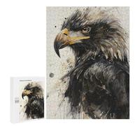 500 PCS Rompecabezas para Adultos GoldenEyed Eagle Rompecabezas para Adultos Juegos De Relajación Regalos para Mujeres Regalos De Cumpleaños 500 PCS