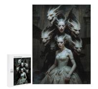 500 PCS Rompecabezas para Adultos Haunted Mansion Rompecabezas para Adultos Juguete Decoración De Pared Decoración del Hogar 500 PCS