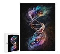500 PCS Rompecabezas para Adultos Human DNA in The Space V5 Juego Familiar De Rompecabezas Análisis Y Lógica Interacción Entre Padres E Hijos 500 PCS