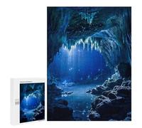 500 PCS Rompecabezas para Adultos Icicles in A Cave Rompecabezas para Adultos Juego De Ingenio Pero Divertidos Y Regalos Humorísticos para Amigos Y Familiares 500 PCS