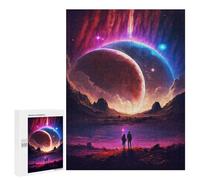 500 PCS Rompecabezas para Adultos Interstellar Couple Rompecabezas para Adultos Juego De Ingenio Pero Divertidos Y Regalos Humorísticos para Amigos Y Familiares 500 PCS