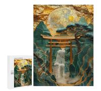 500 PCS Rompecabezas para Adultos Japan Golden Granite Wall Juego Familiar De Rompecabezas Análisis Y Lógica Interacción Entre Padres E Hijos 500 PCS