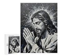 500 PCS Rompecabezas para Adultos Jesus Christ in Prayer Painting Rompecabezas para Adultos Juguetes Antiestrés Una Obra De Arte Difícil Y Desafiante 500 PCS