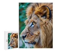 500 PCS Rompecabezas para Adultos Lion Face Rompecabezas para Adultos Juego De Ingenio Pero Divertidos Y Regalos Humorísticos para Amigos Y Familiares 500 PCS