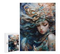 500 PCS Rompecabezas para Adultos Magic of The Mermaid Rompecabezas para Adultos Juegos Relajantes Corte De Precisión Cumpleaños Y Navidad 500 PCS