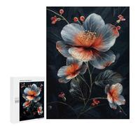 500 PCS Rompecabezas para Adultos Midnight Bloom Rompecabezas para Adolescentes: Mejora La Memoria. Cada Pieza Es Única: Juguetes Educativos De Aprendizaje 500 PCS