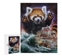 500 PCS Rompecabezas para Adultos Monster Red Panda Kraken Rompecabezas para Adultos Juegos De Relajación Regalos para Mujeres Regalos De Cumpleaños 500 PCS