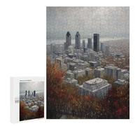 500 PCS Rompecabezas para Adultos Montreal Art Canada Rompecabezas para Adultos Juegos Divertidos Alivia El Estrés Desafiante De Completar 500 PCS