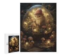 500 PCS Rompecabezas para Adultos Mouse and Mushroom Rompecabezas para Adultos Juguete Decoración De Pared Decoración del Hogar 500 PCS