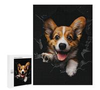 500 PCS Rompecabezas para Adultos Pemproke Welsh Corgi Rompecabezas para Adultos Juegos De Relajación Carrera De Velocidad De Manos 500 PCS