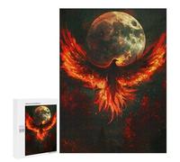 500 PCS Rompecabezas para Adultos Phoenix Full Moon Rompecabezas para Adultos Juegos De Relajación Regalos para Mujeres Regalos De Cumpleaños 500 PCS
