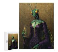 500 PCS Rompecabezas para Adultos Praying Mantis Lady Rompecabezas para Adultos Juegos Relajantes Corte De Precisión Cumpleaños Y Navidad 500 PCS