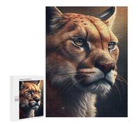 500 PCS Rompecabezas para Adultos Pumas Intense Stare Rompecabezas para Adultos Juegos De Relajación Regalos para Mujeres Regalos De Cumpleaños 500 PCS