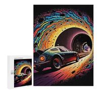 500 PCS Rompecabezas para Adultos Race Around The Black Hole Rompecabezas para Adultos Juego De Ingenio Pero Divertidos Y Regalos Humorísticos para Amigos Y Familiares 500 PCS