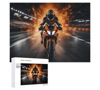 500 PCS Rompecabezas para Adultos Racing Motorcycle Speed -3 Rompecabezas para Adultos Juegos De Relajación Regalo De Cumpleaños Cumpleaños Y Navidad 500 PCS