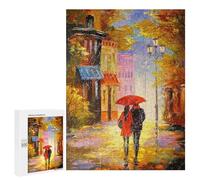 500 PCS Rompecabezas para Adultos Rain for Two Rompecabezas para Adultos Juguetes Antiestrés Una Obra De Arte Difícil Y Desafiante 500 PCS