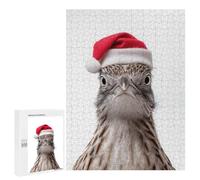 500 PCS Rompecabezas para Adultos Roadrunner Wearing A Santa Hat Juego Familiar De Rompecabezas Análisis Y Lógica Interacción Entre Padres E Hijos 500 PCS