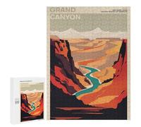 500 PCS Rompecabezas para Adultos Rompecabezas Grand Canyon National Park Rompecabezas para Adultos Juegos Relajantes Mejora La Memoria Cumpleaños 500 PCS