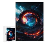 500 PCS Rompecabezas para Adultos Roots of Fire Rompecabezas para Adultos Juegos Relajantes Corte De Precisión Cumpleaños Y Navidad 500 PCS